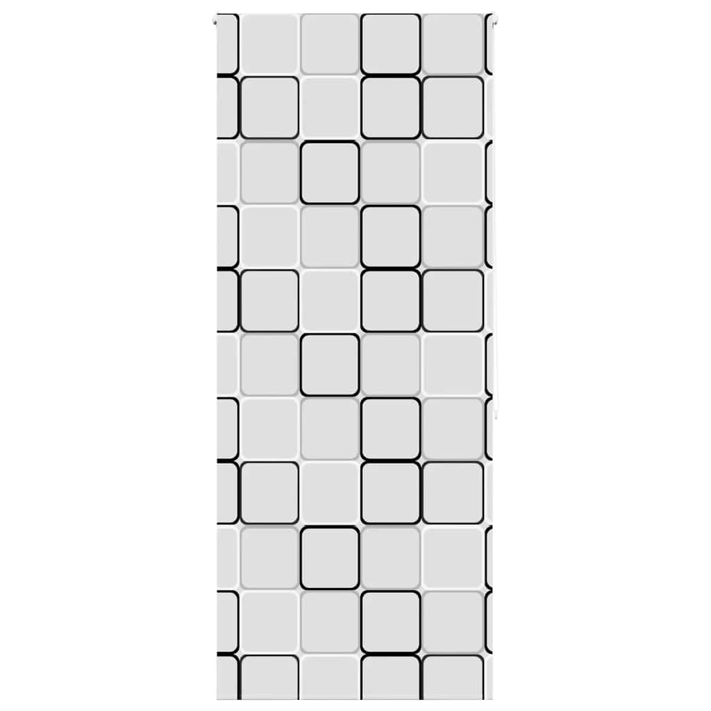 Tenda a Rullo Doccia 110x240 cm Larghezza Tessuto 106 cm