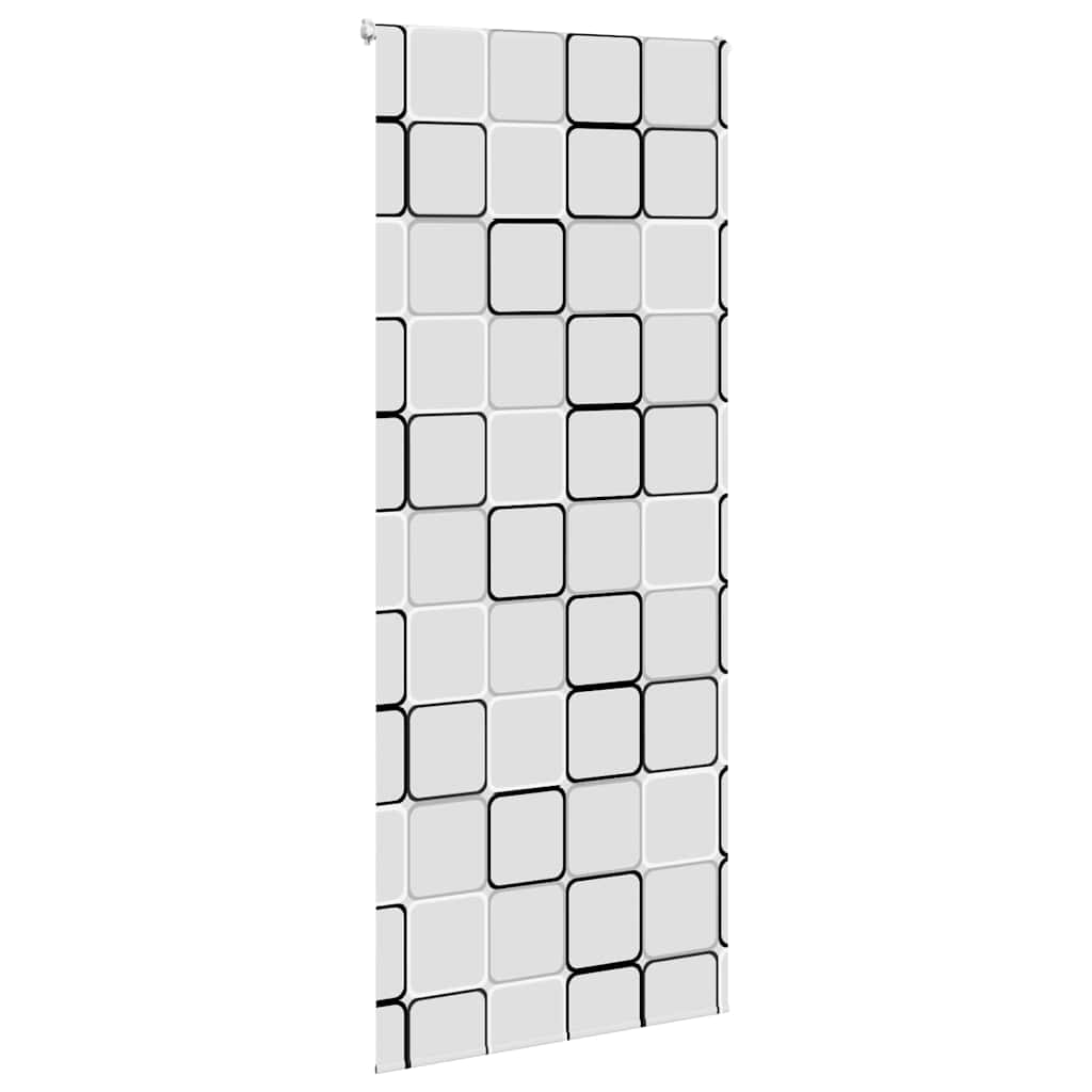 Tenda a Rullo Doccia 110x240 cm Larghezza Tessuto 106 cm