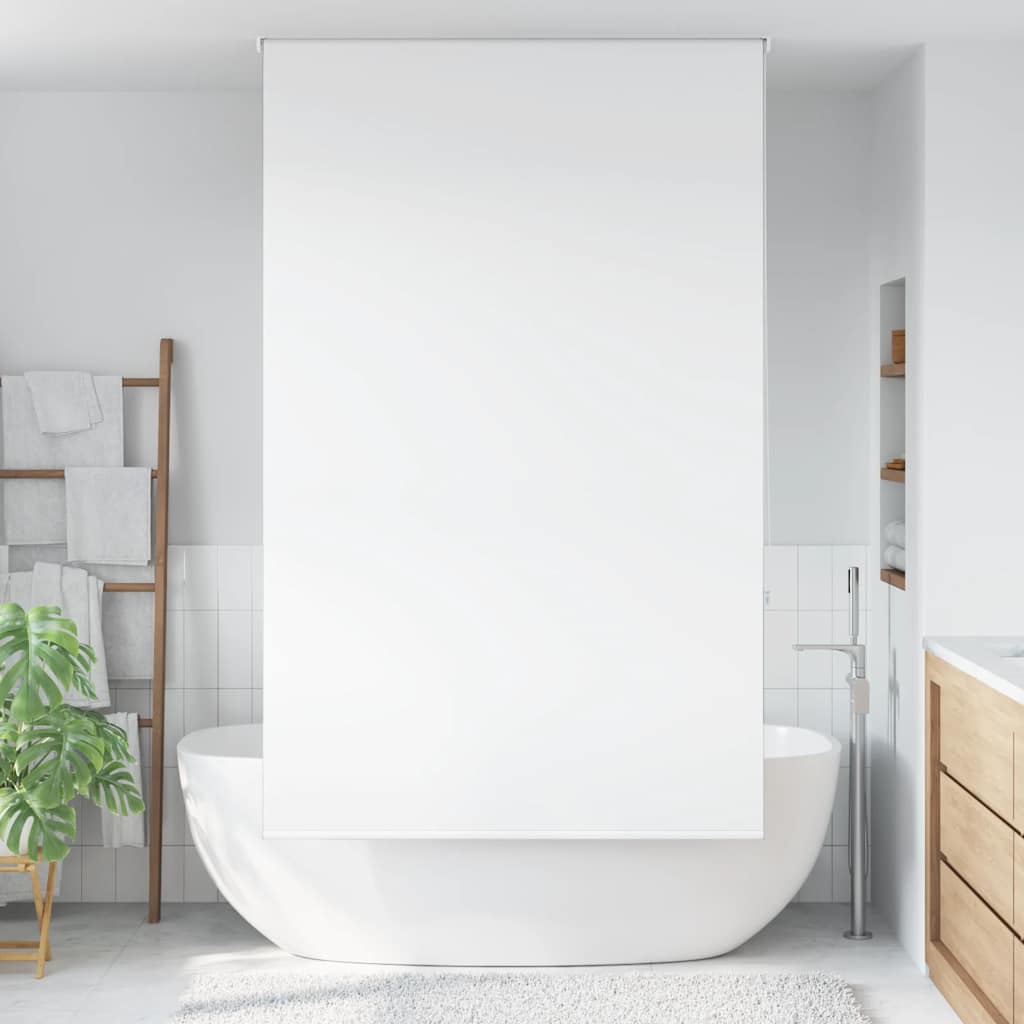 Tenda a Rullo Doccia 130x240 cm Larghezza Tessuto 126 cm