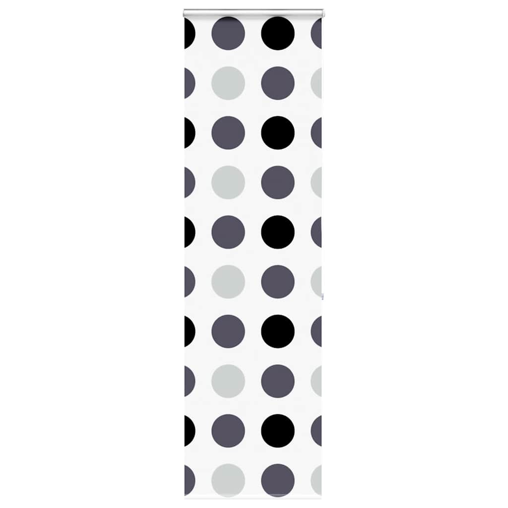 Tenda a Rullo per Doccia Cassonetto 60x240 cm Larghezza Tessuto