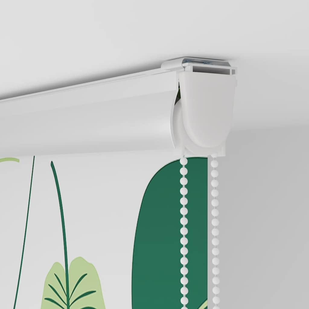 Tenda a Rullo per Doccia Cassonetto 60x240 cm Larghezza Tessuto