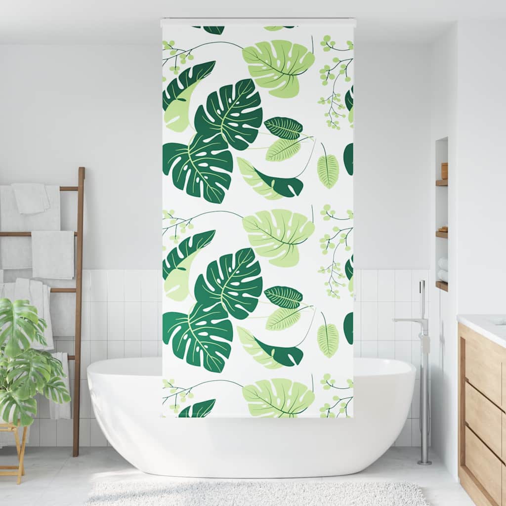 Tenda a Rullo Doccia Cassonetto 100x240 cm Larghezza Tessuto