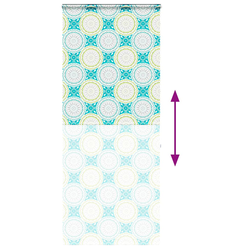 Tenda a Rullo Doccia Cassonetto 110x240 cm Larghezza Tessuto