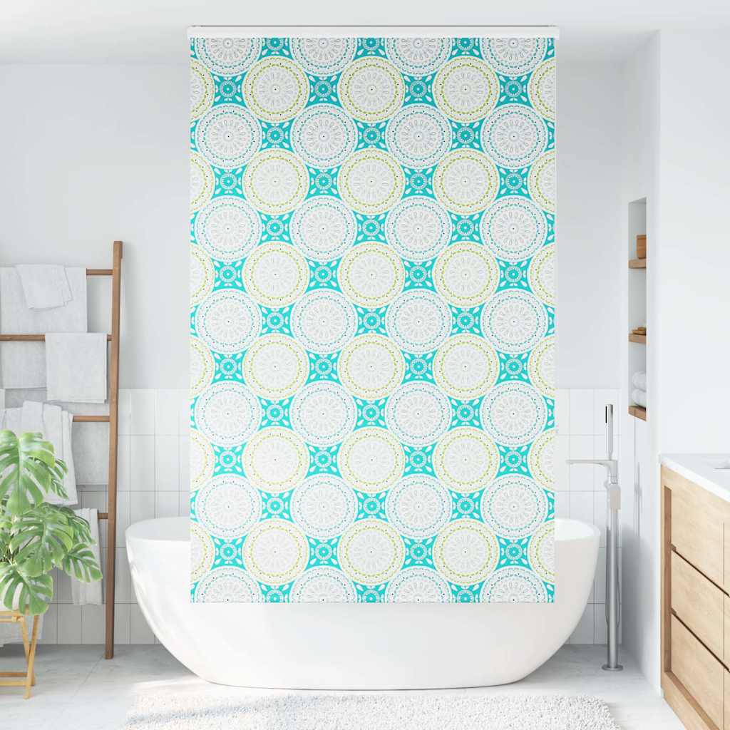 Tenda a Rullo Doccia con Cassonetto 120x240cm Larghezza Tessuto