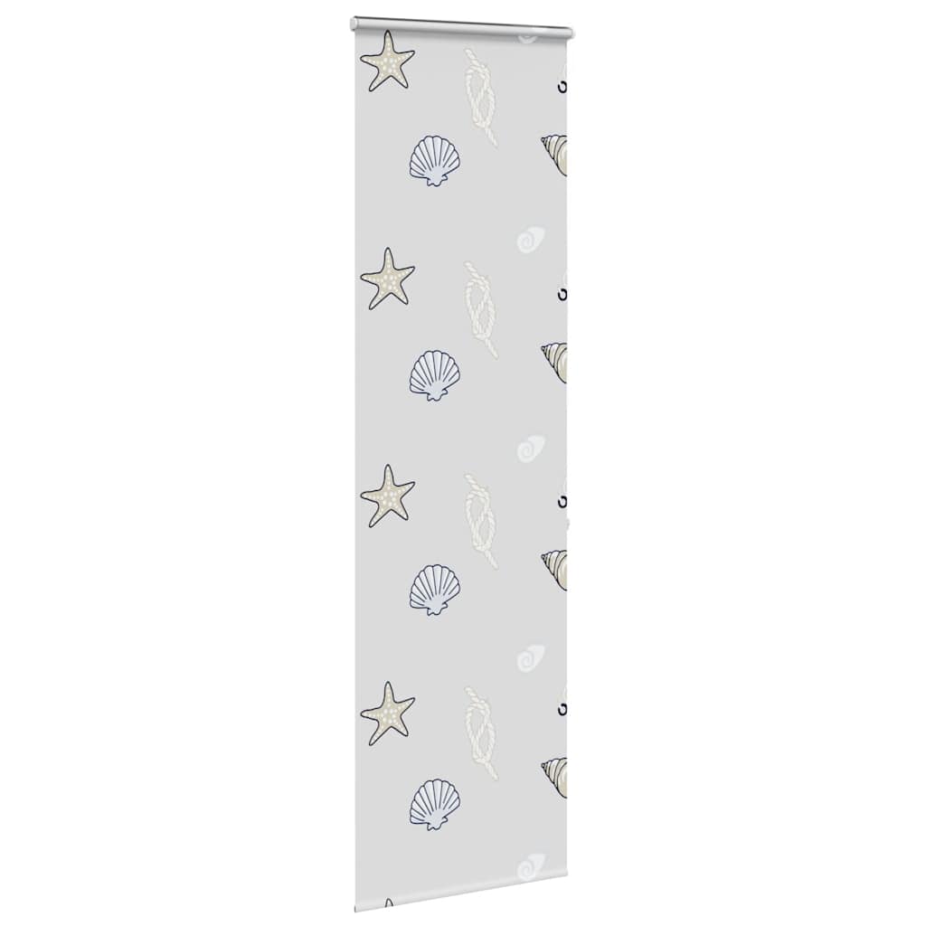 Tenda a Rullo per Doccia Cassonetto 60x240 cm Larghezza Tessuto