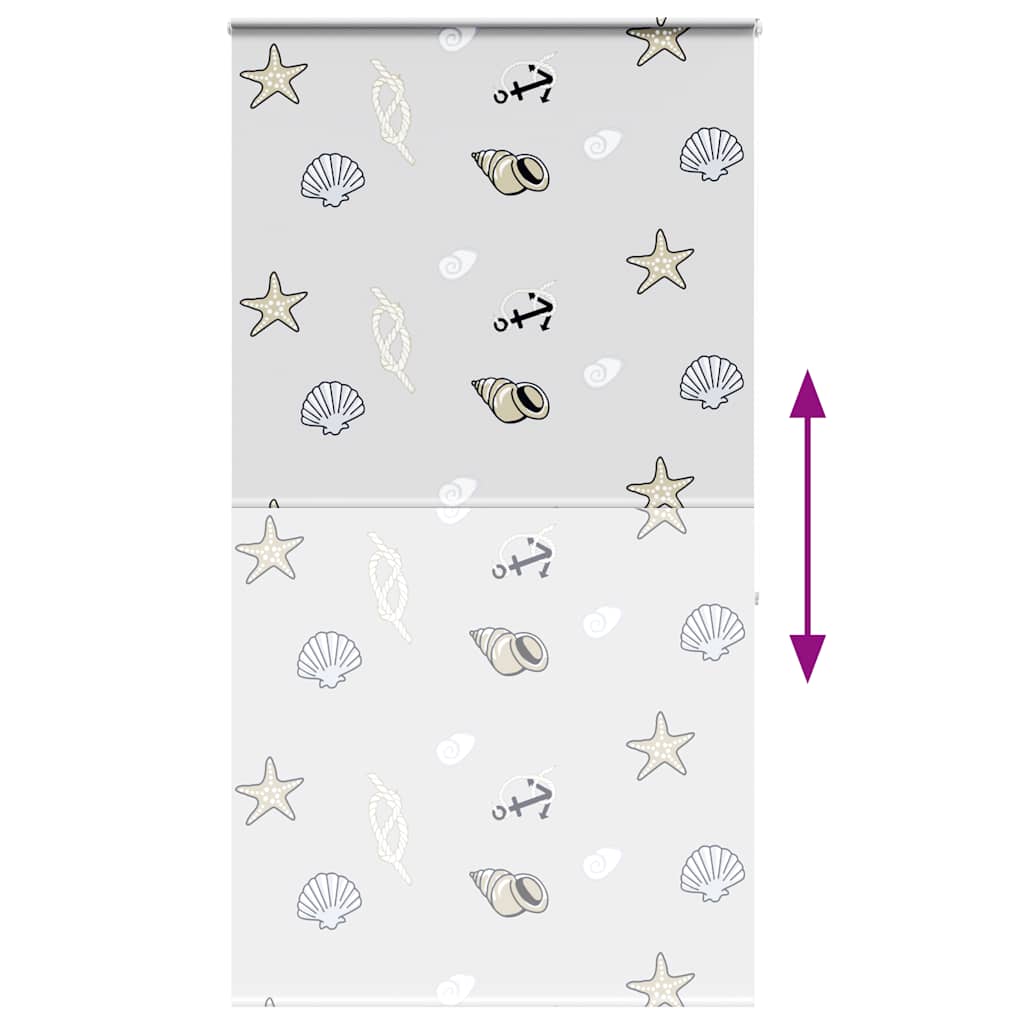Tenda a Rullo Doccia con Cassonetto 120x240cm Larghezza Tessuto
