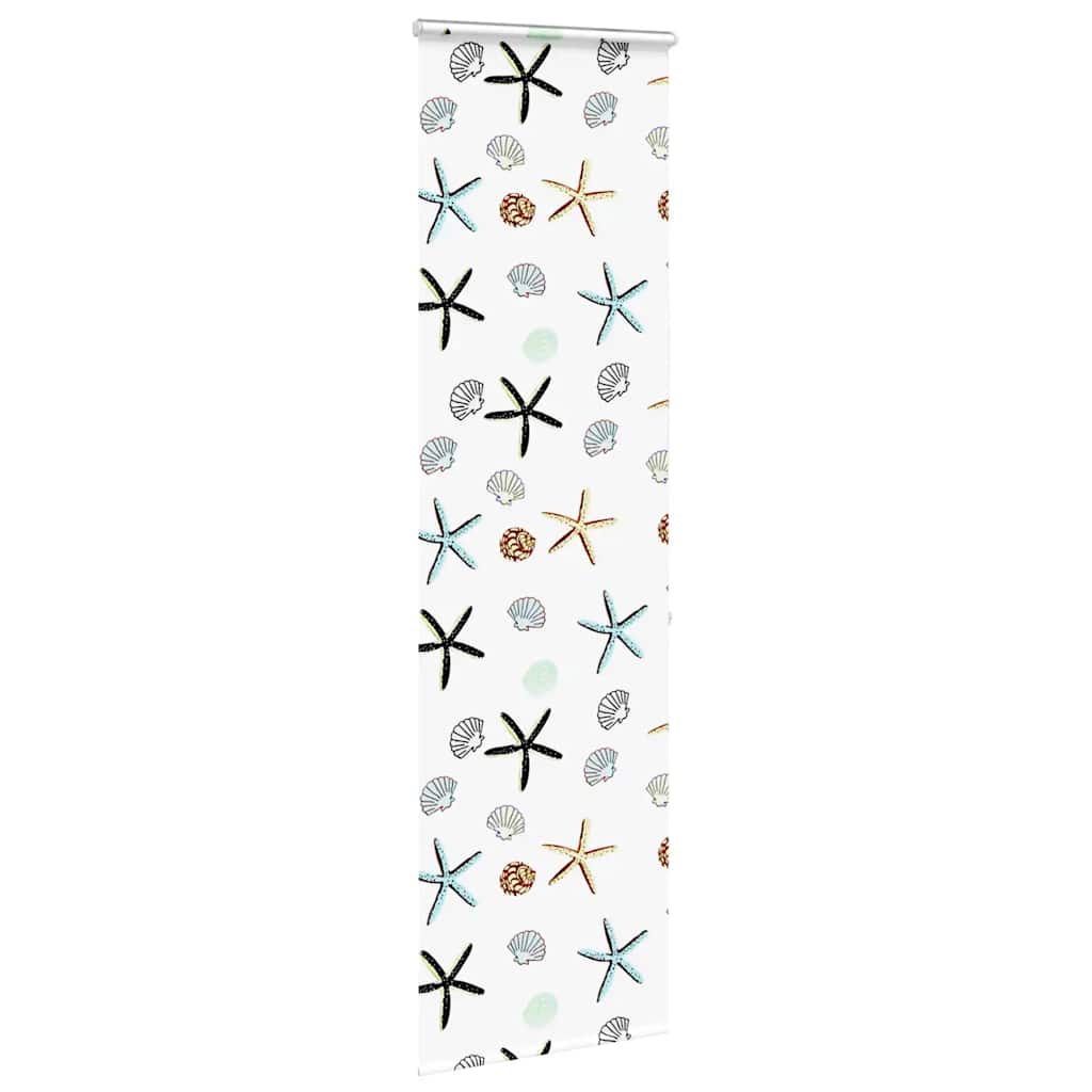Tenda a Rullo Doccia con Cassonetto 70x240 cm Larghezza Tessuto