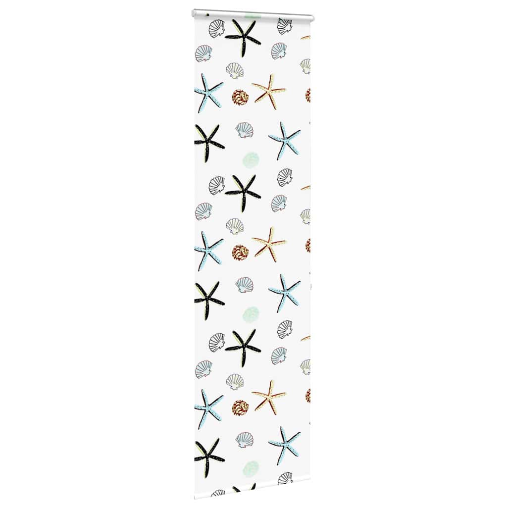 Tenda a Rullo per Doccia Cassonetto 80x240 cm Larghezza Tessuto