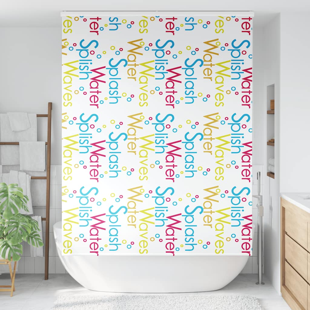 Tenda a Rullo Doccia Cassonetto 160x240 cm Larghezza Tessuto