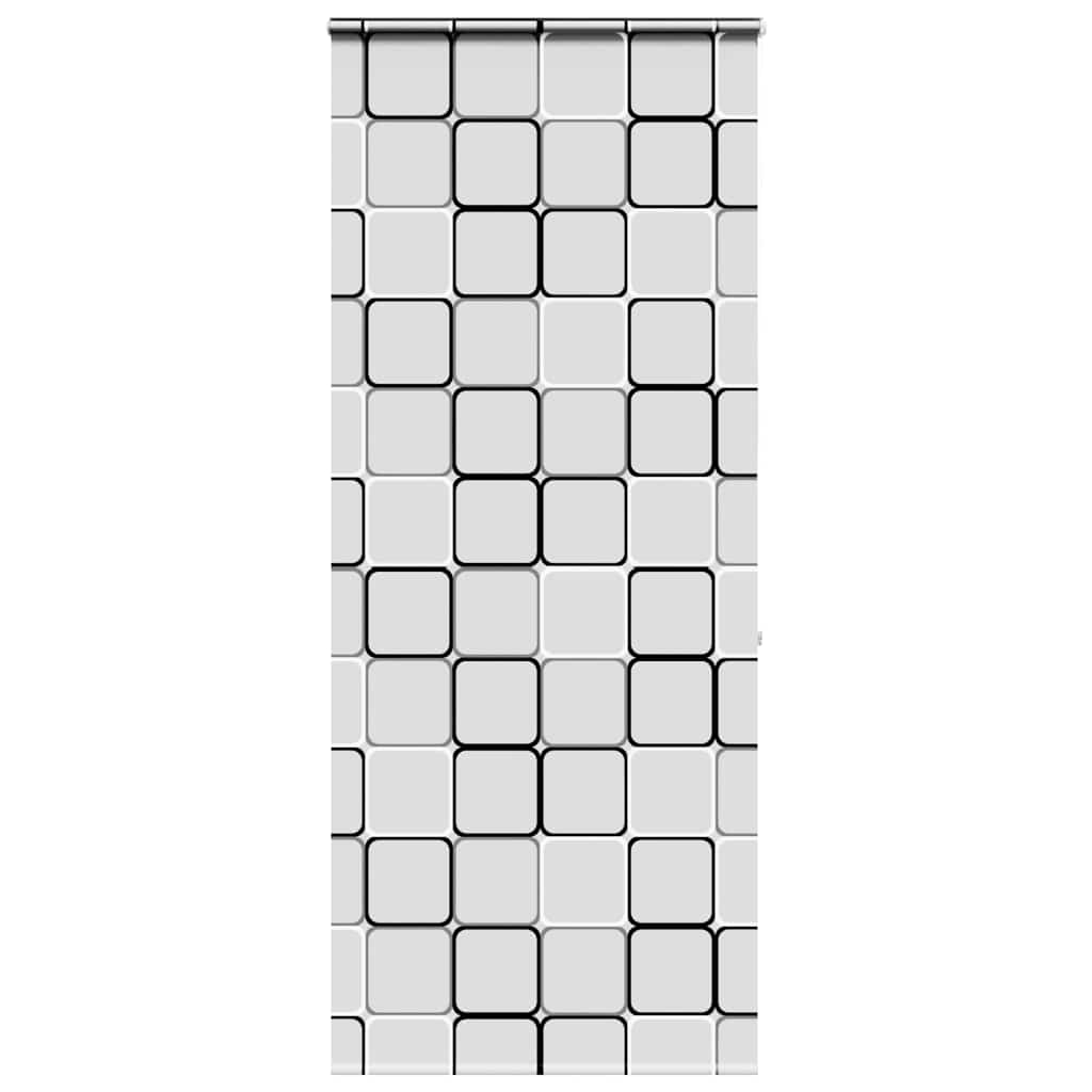 Tenda a Rullo Doccia Cassonetto 110x240 cm Larghezza Tessuto