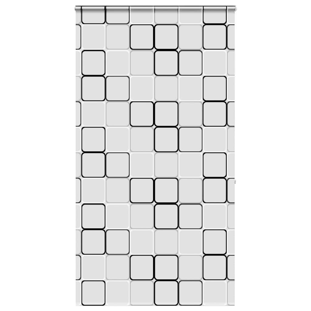 Tenda a Rullo Doccia con Cassonetto 130x240cm Larghezza Tessuto