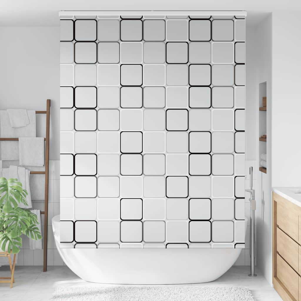 Tenda a Rullo Doccia Cassonetto 150x240 cm Larghezza Tessuto