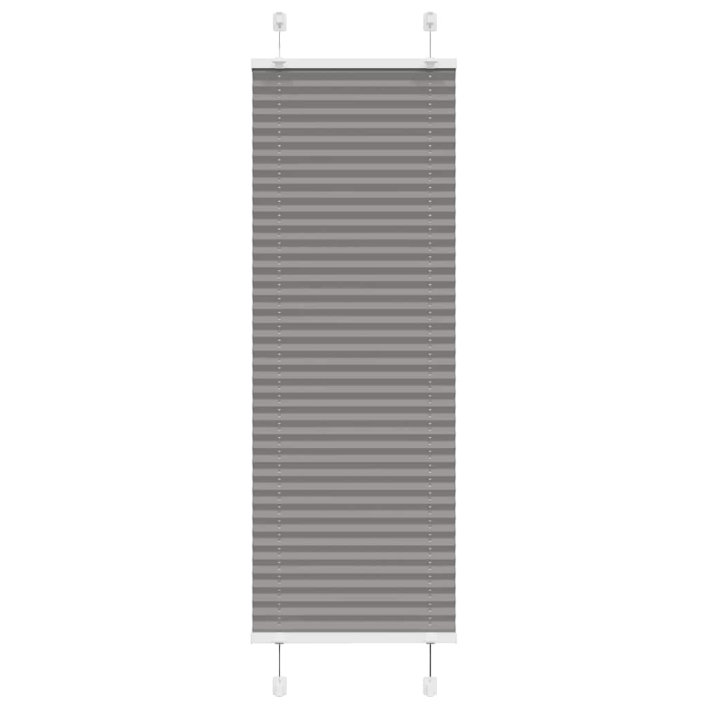 Tenda Plissettata Antracite 40x100 cm Larghezza Tessuto 39,4 cm