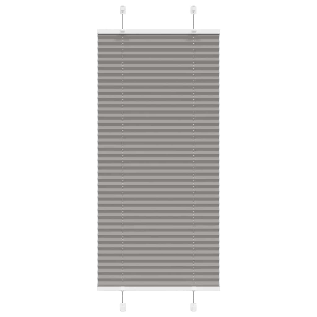 Tenda Plissettata Antracite 60x150 cm Larghezza Tessuto 59,4 cm