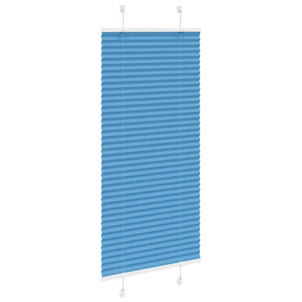Tenda Plissettata Blu 60x150 cm Larghezza Tessuto 59,4 cm