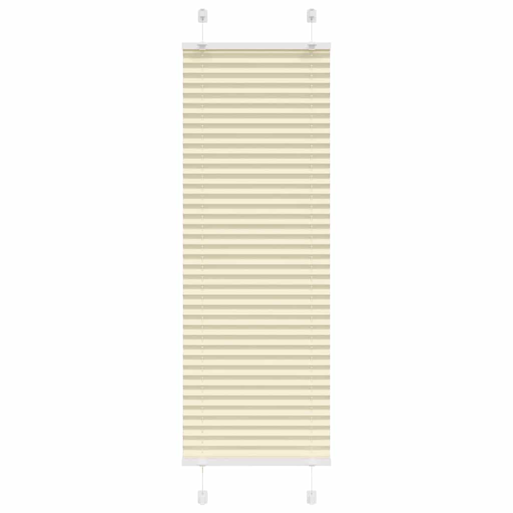 Tenda Plissettata Crema 50x100 cm Larghezza Tessuto 49,4 cm