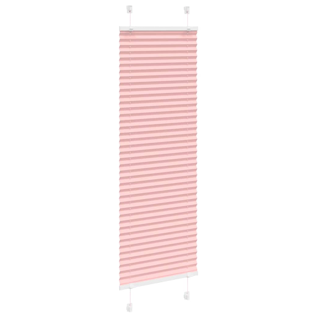 Tenda Plissettata Rosa 50x100 cm Larghezza Tessuto 49,4 cm