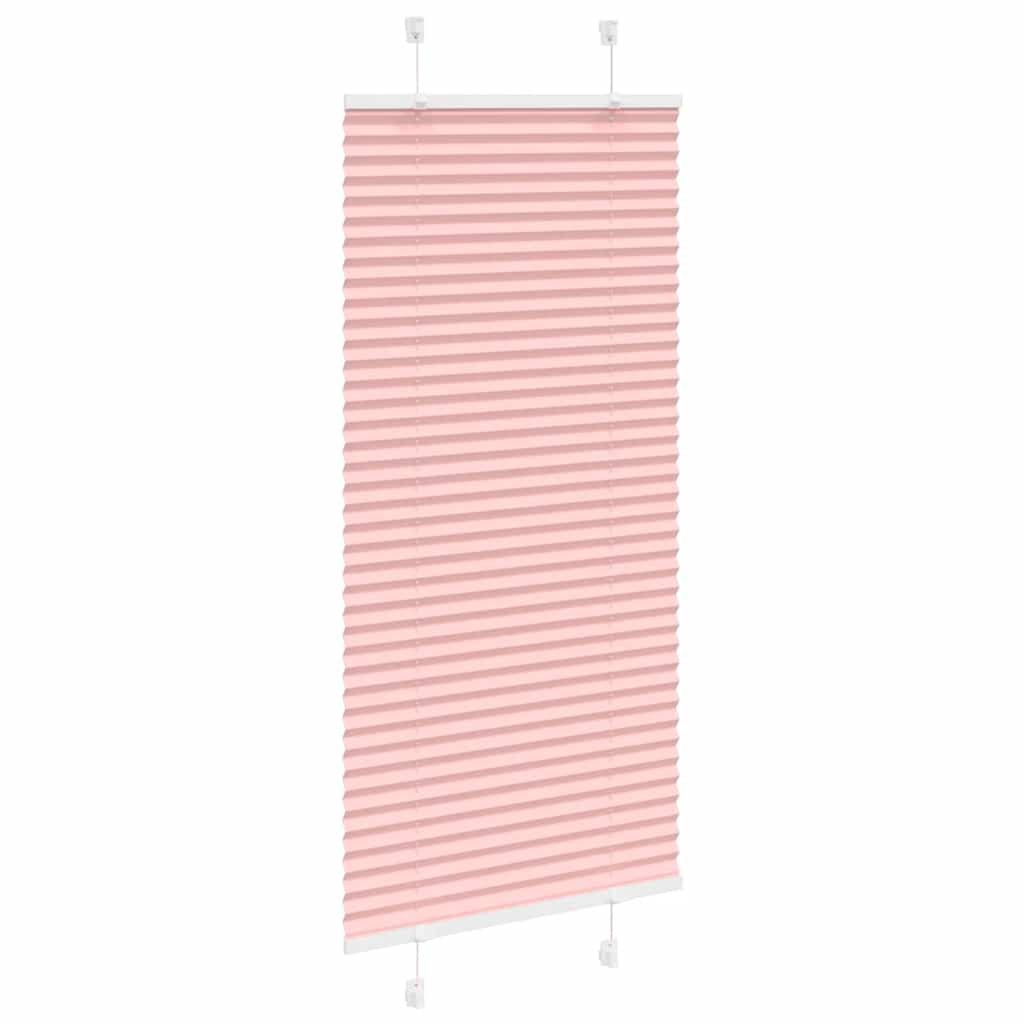Tenda Plissettata Rosa 60x100 cm Larghezza Tessuto 59,4 cm