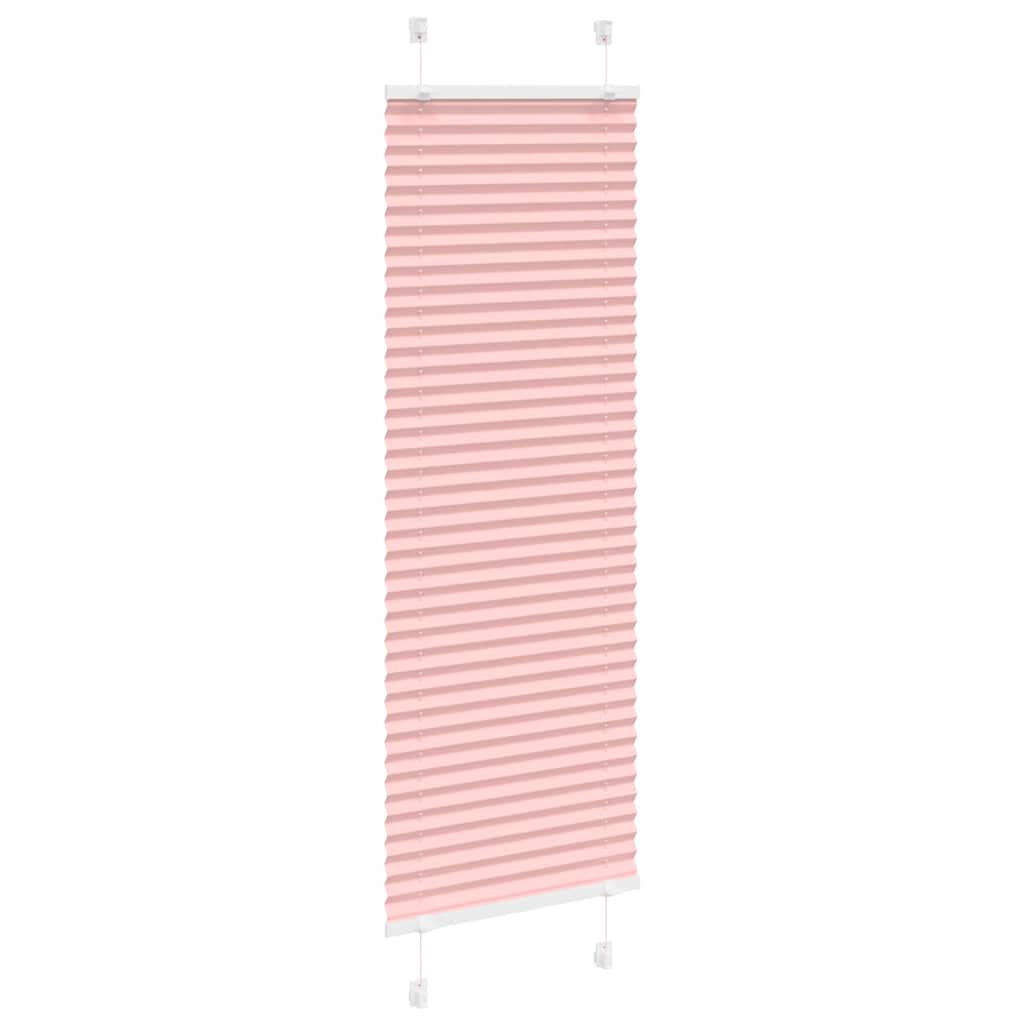 Tenda Plissettata Rosa 50x150 cm Larghezza Tessuto 49,4 cm