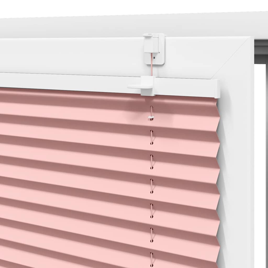 Tenda Plissettata Rosa 80x150 cm Larghezza Tessuto 79,4 cm