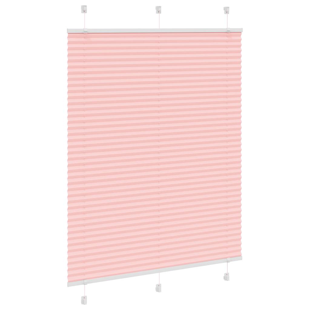 Tenda Plissettata Rosa 110x150 cm Larghezza Tessuto 109,4 cm