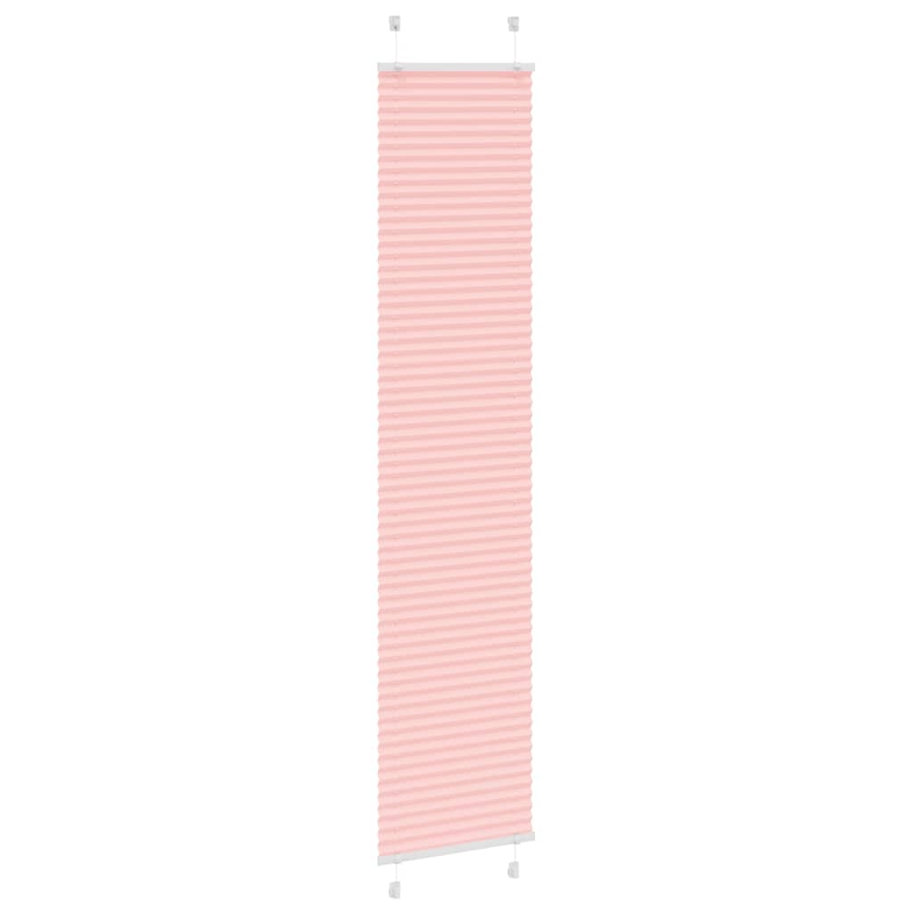 Tenda Plissettata Rosa 50x200 cm Larghezza Tessuto 49,4 cm