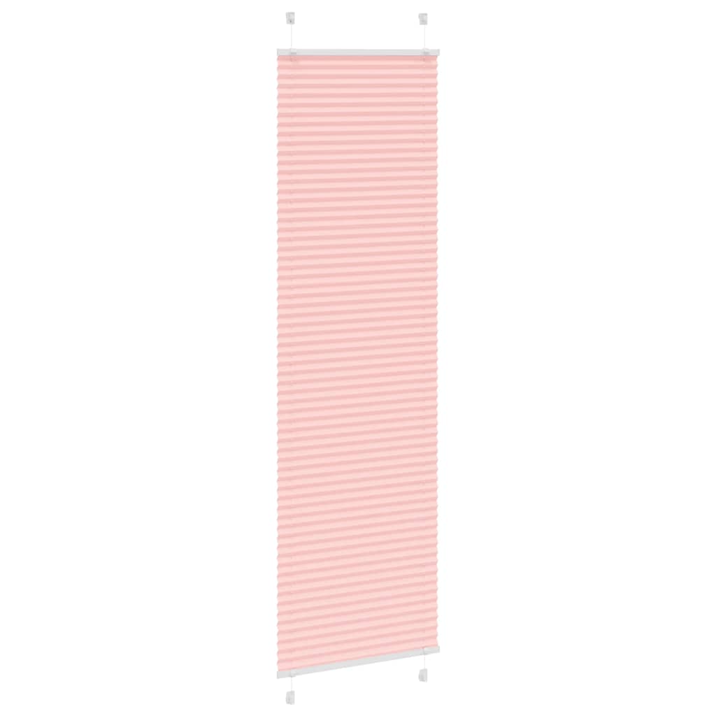 Tenda Plissettata Rosa 60x200 cm Larghezza Tessuto 59,4 cm