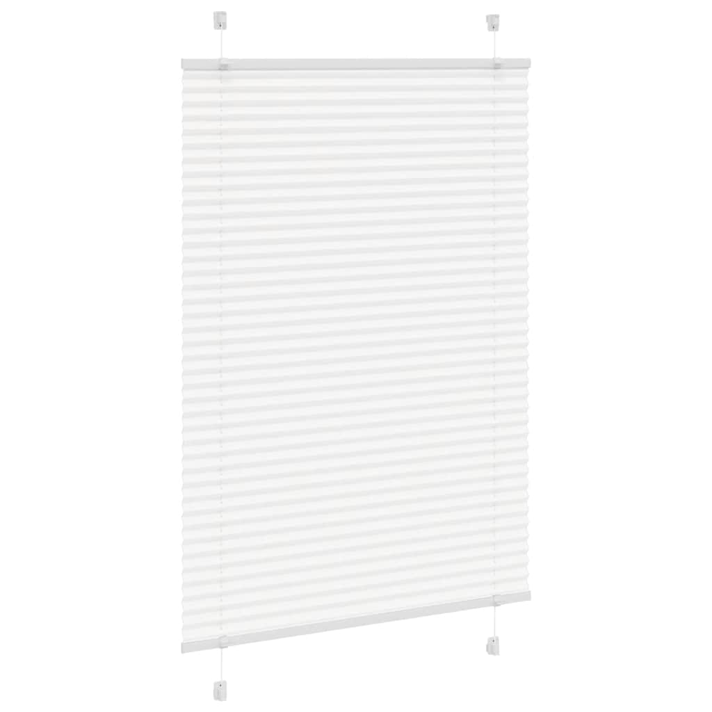 Tenda Plissettata Bianca 90x150 cm Larghezza Tessuto 89,4 cm
