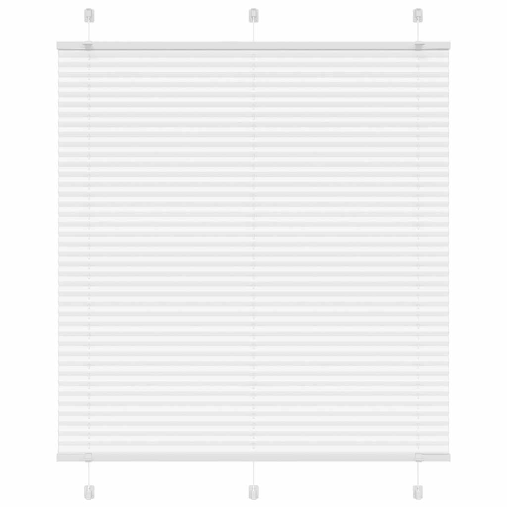 Tenda Plissettata Bianca 120x150 cm Larghezza Tessuto 119,4 cm
