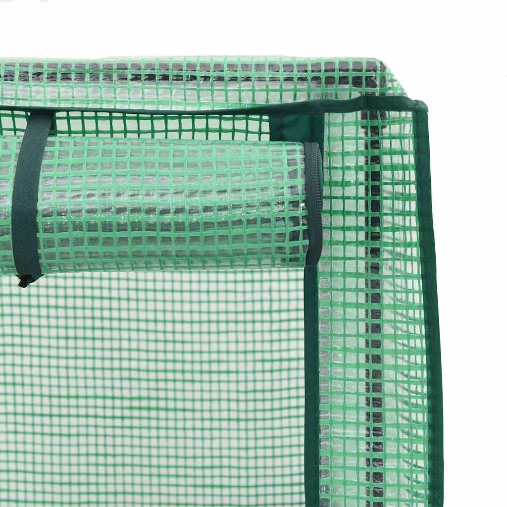 Letto rialzato con copertura per serra effetto rattan 120x40x123 cm