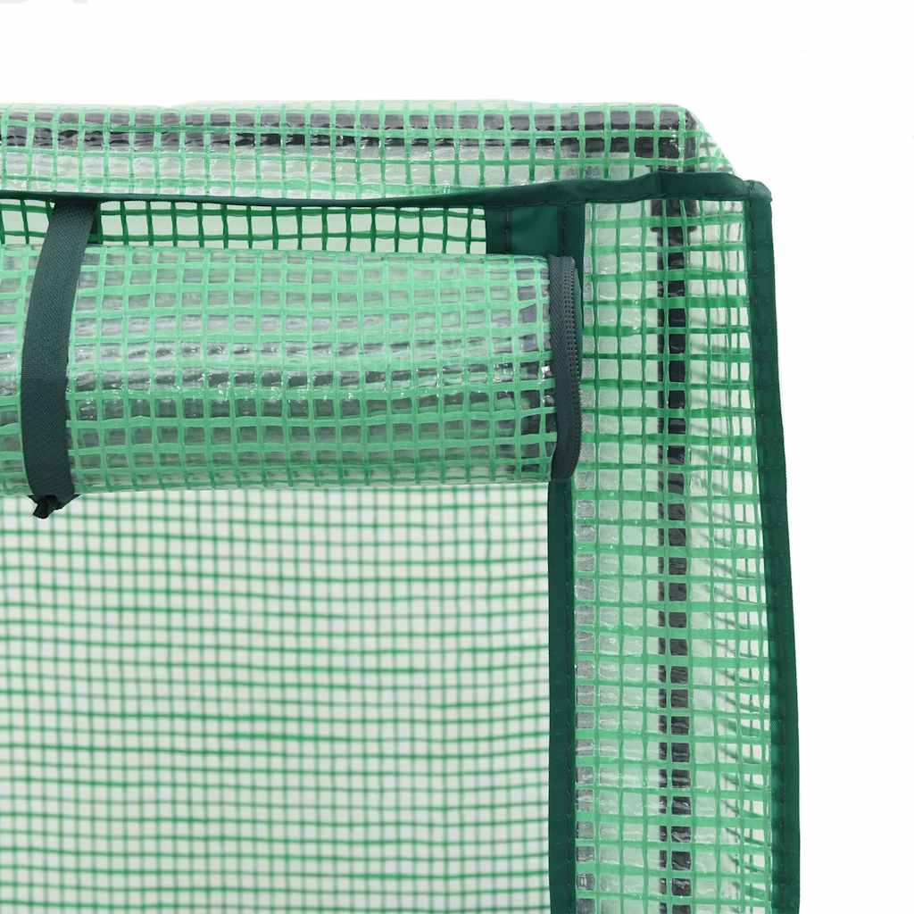 Letto rialzato con copertura per serra effetto rattan 120x40x123 cm