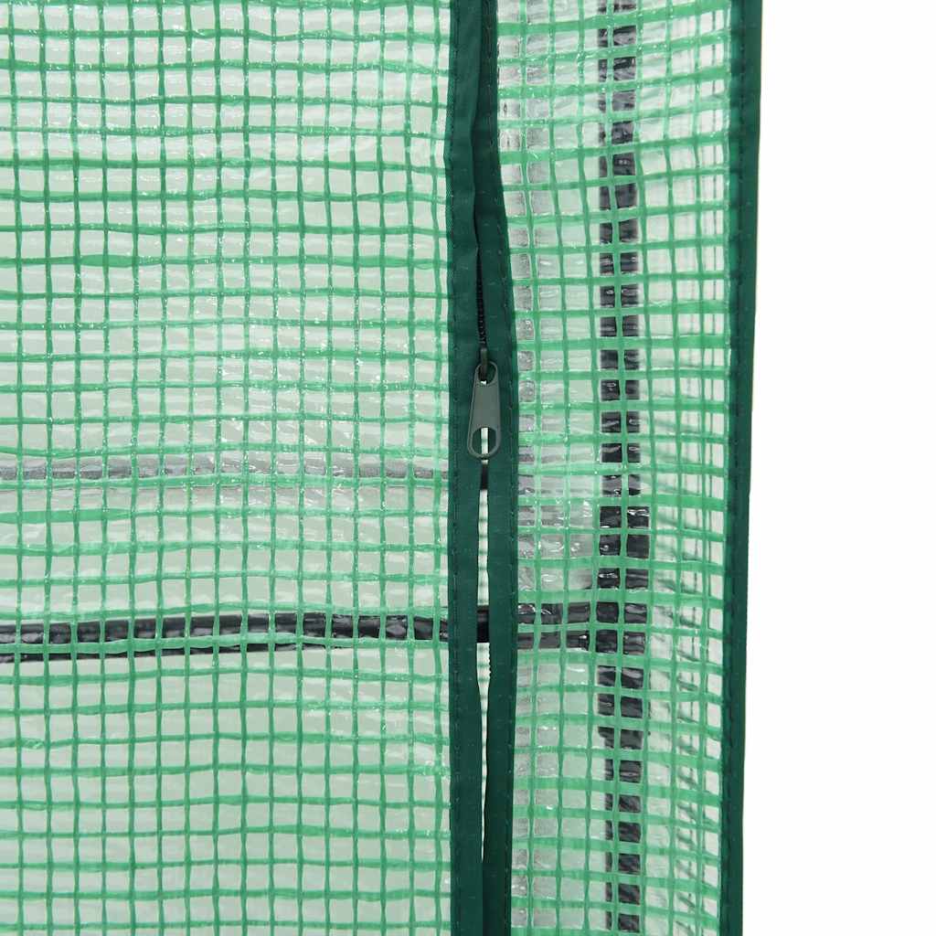 Letto rialzato con copertura per serra effetto rattan 120x40x123 cm