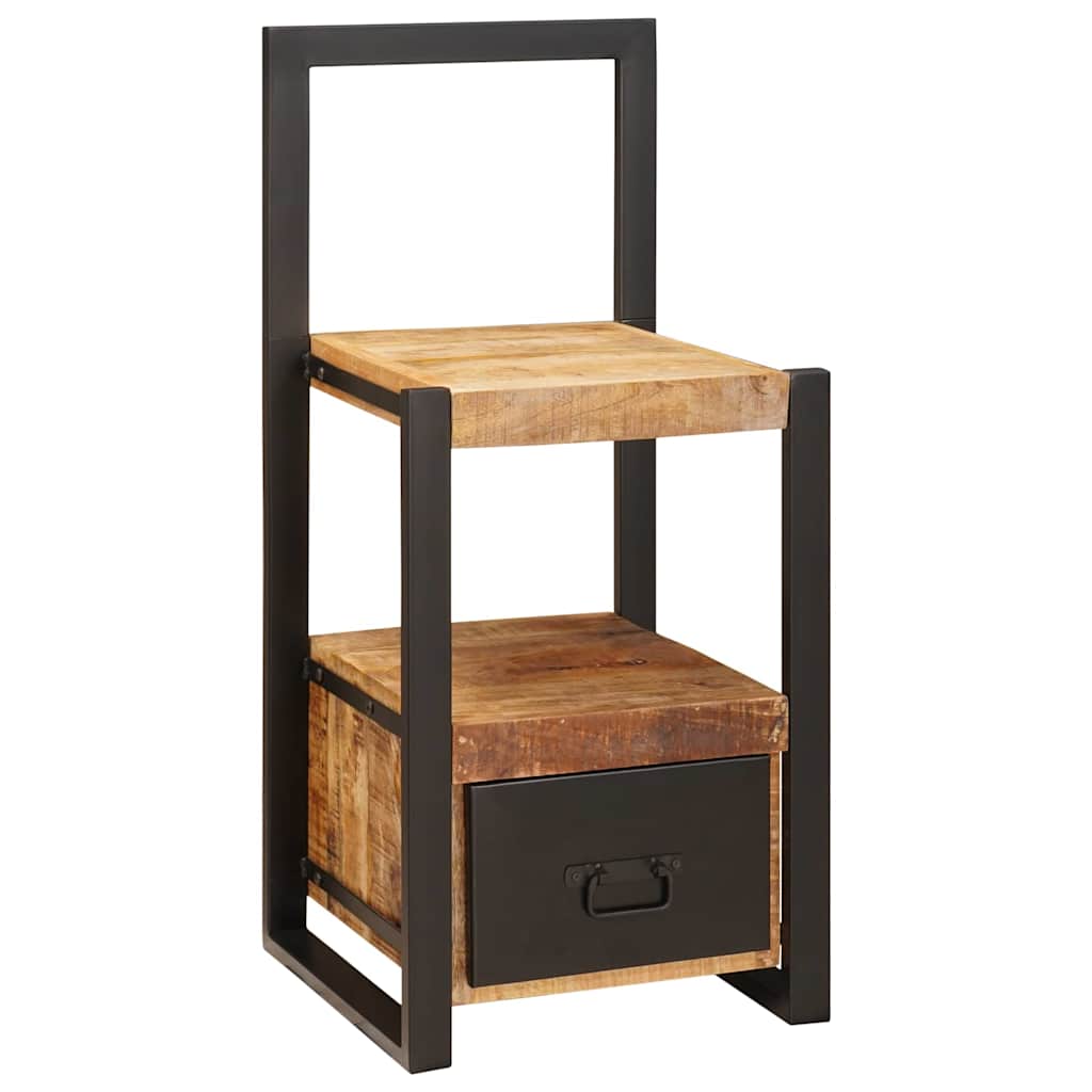 Appendiabiti Marrone 40 x 40 x 90 cm Legno di mango massello