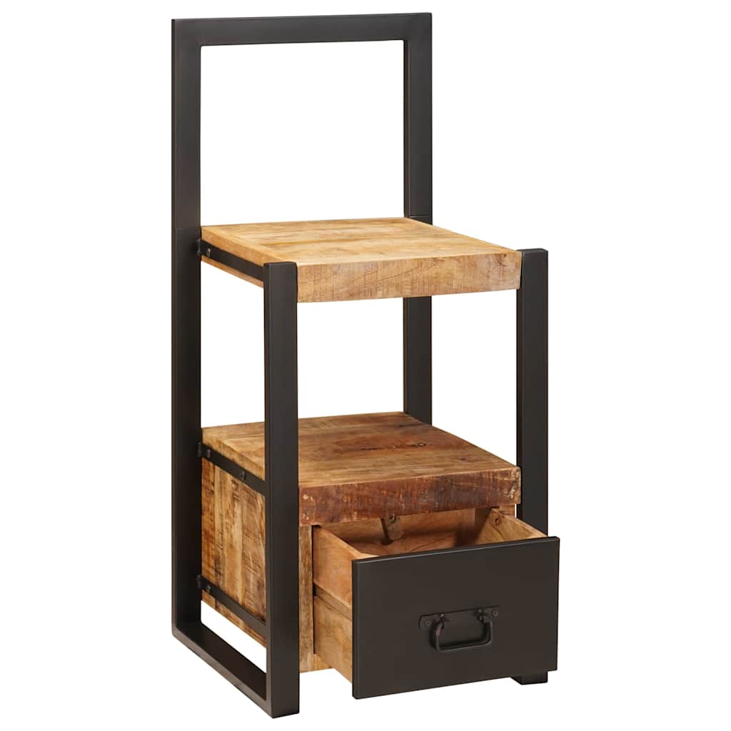 Appendiabiti Marrone 40 x 40 x 90 cm Legno di mango massello