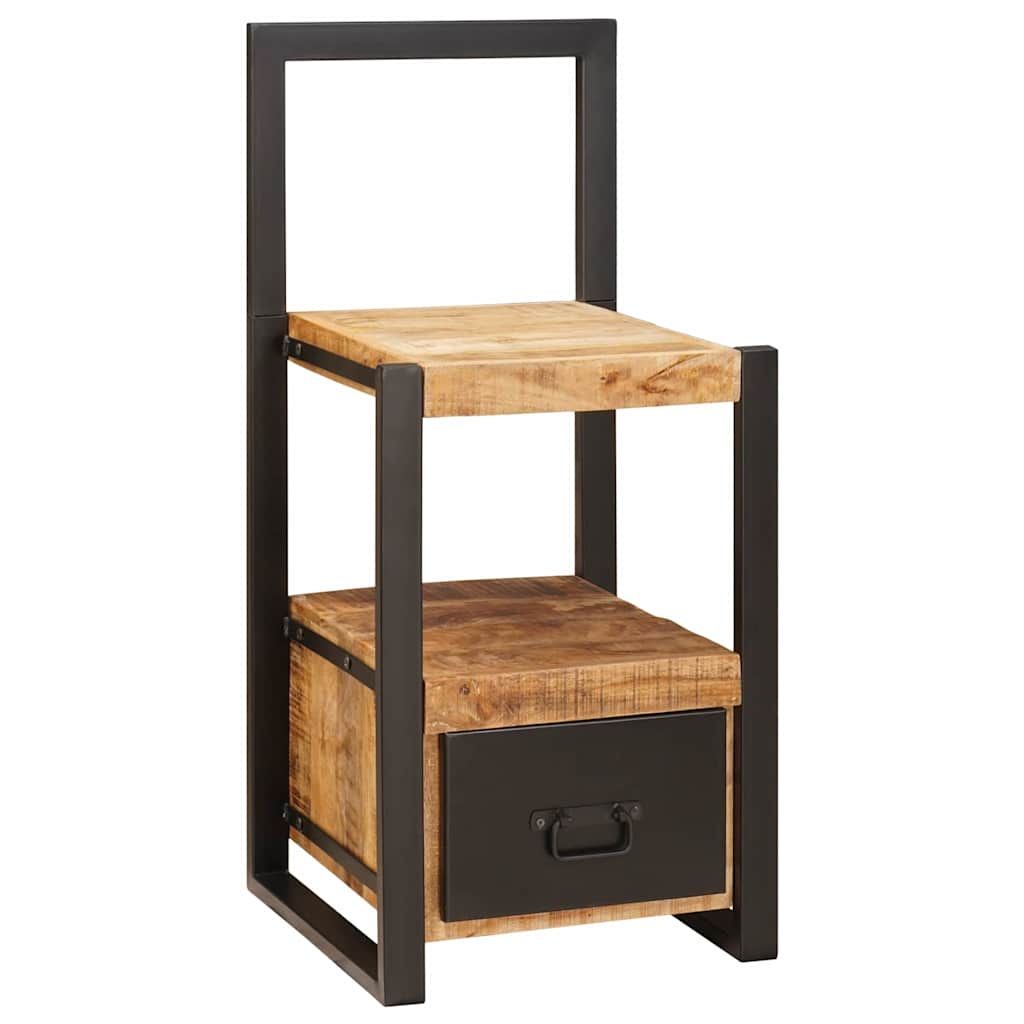 Appendiabiti Marrone 40 x 40 x 90 cm Legno di mango massello