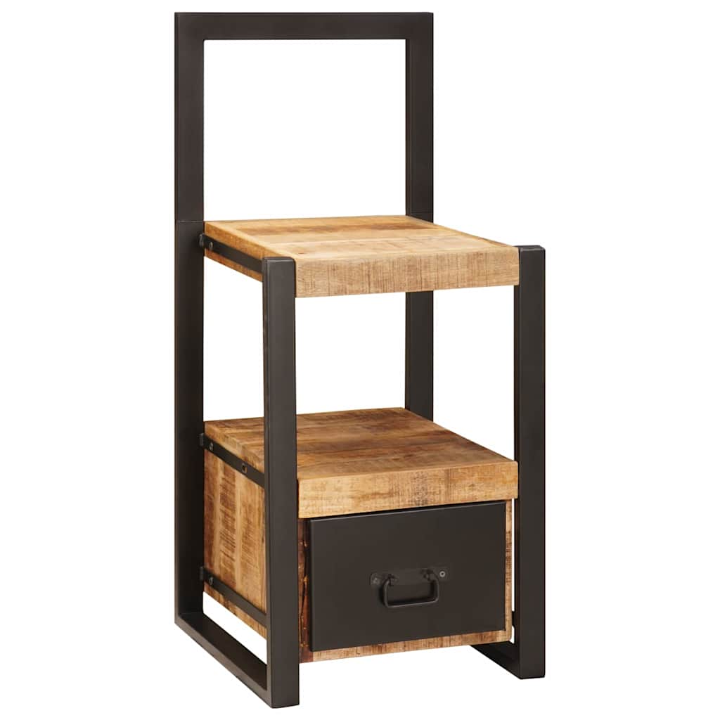 Appendiabiti Marrone 40 x 40 x 90 cm Legno di mango massello