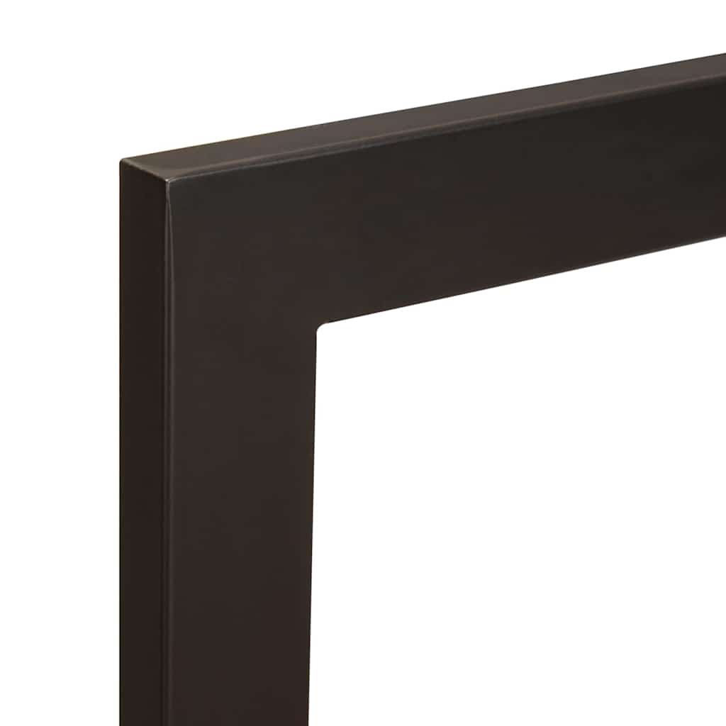 Appendiabiti Marrone 40 x 40 x 90 cm Legno di mango massello