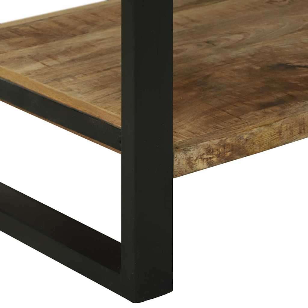 Scaffale da cucina Marrone e Nero 80 x 40 x 160 cm