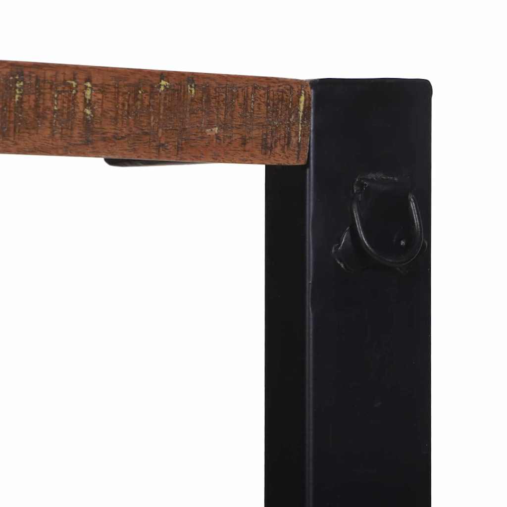 Scaffale da cucina Multicolore e nero 80 x 40 x 160 cm