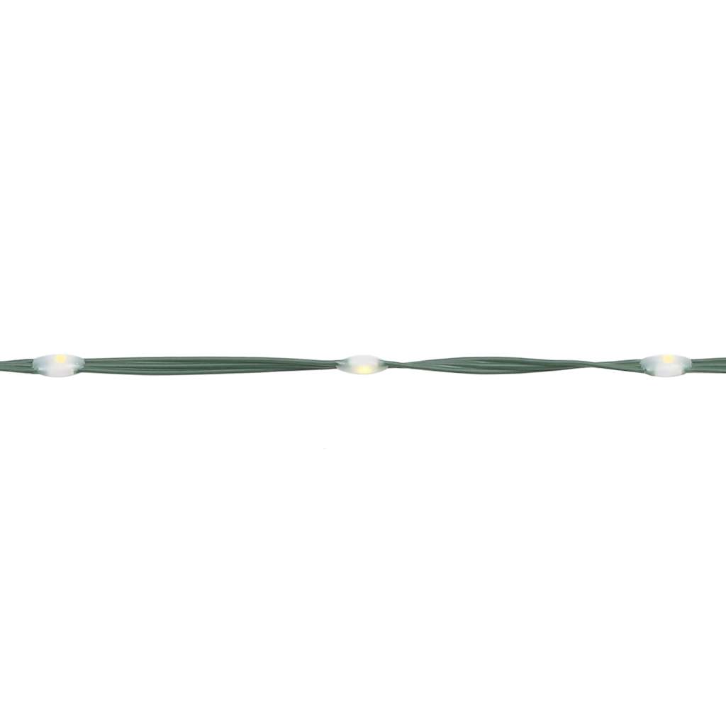 Albero di Natale a LED 475 LED Bianco Caldo 247 cm