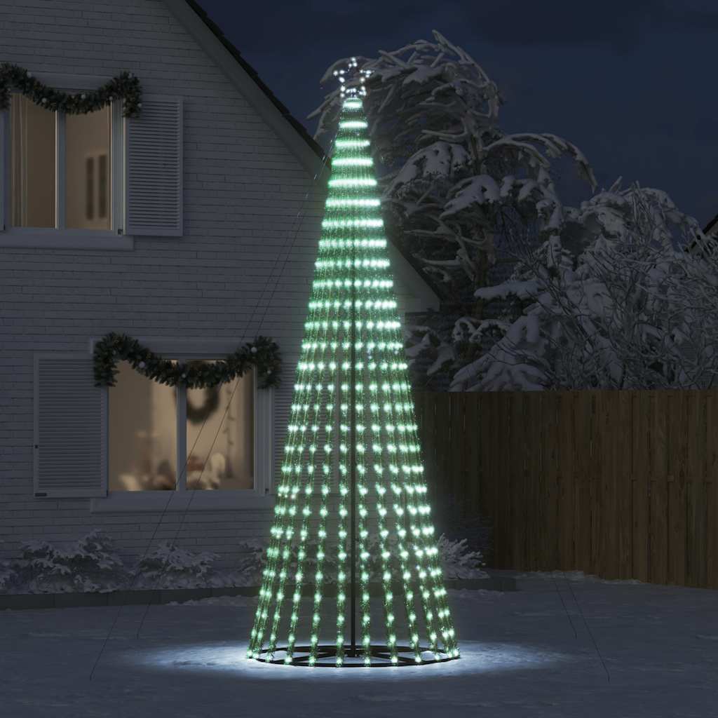 Albero di Natale a LED 1028 LED Bianco Freddo 403 cm