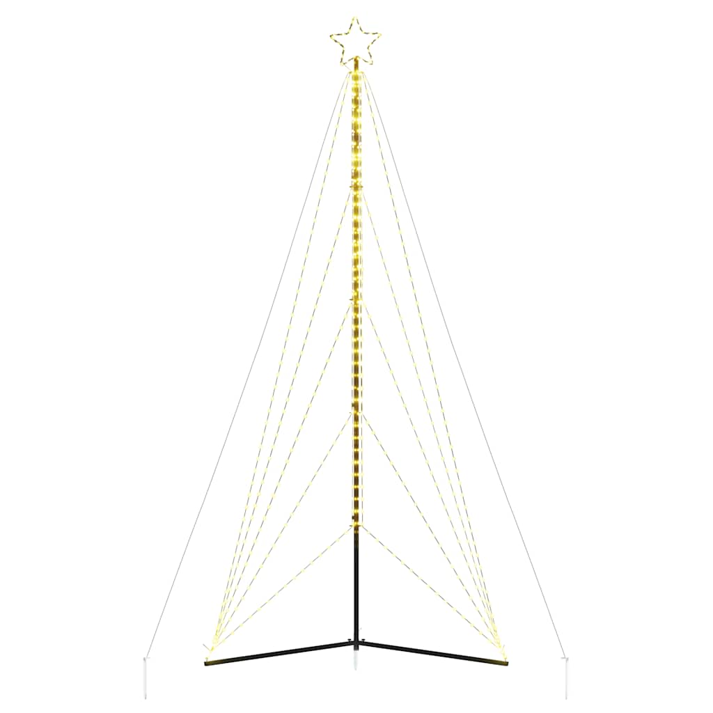 Albero di Natale a LED 615 LED Bianco Caldo 404,5 cm