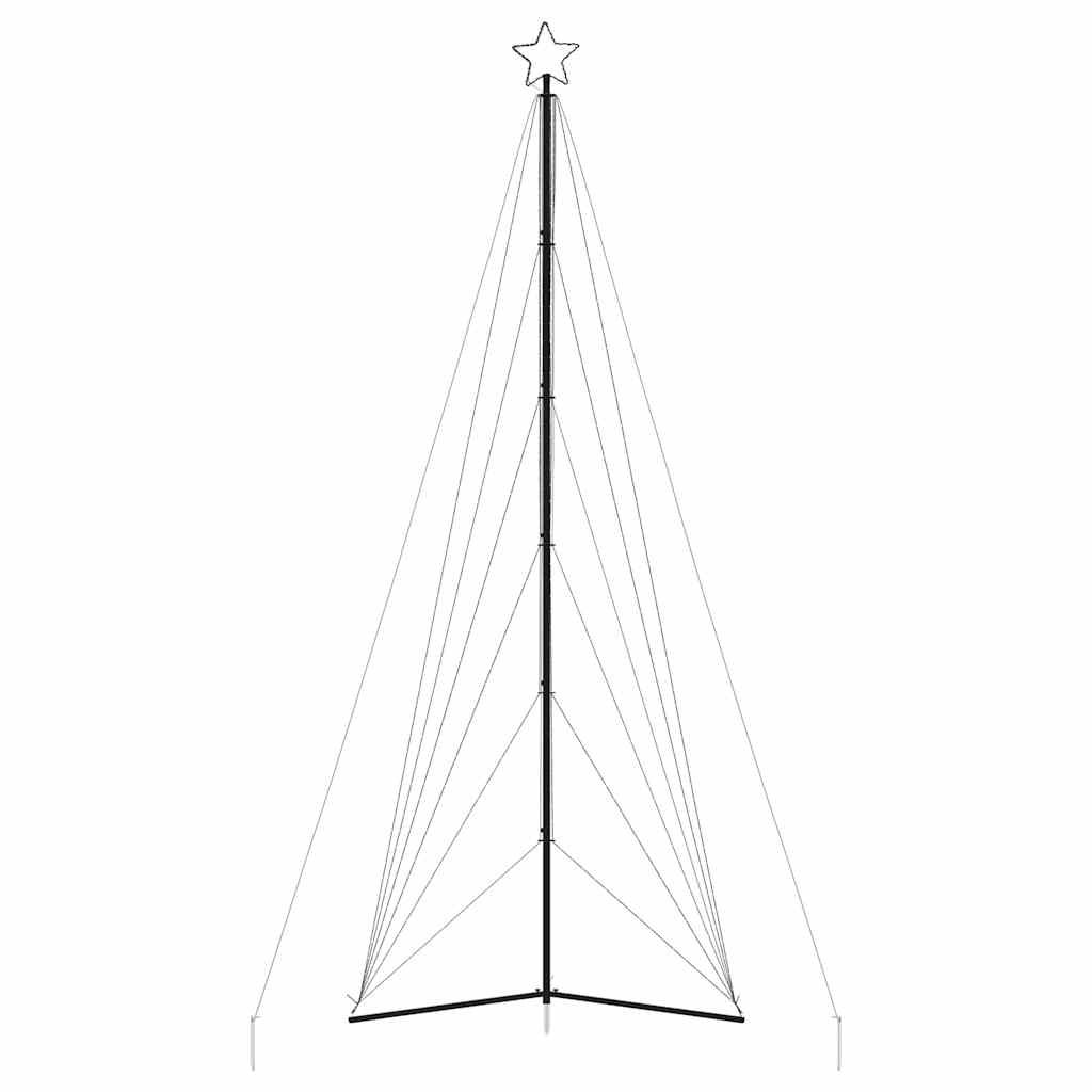 Albero di Natale a LED 861 LED Bianco Caldo 478 cm