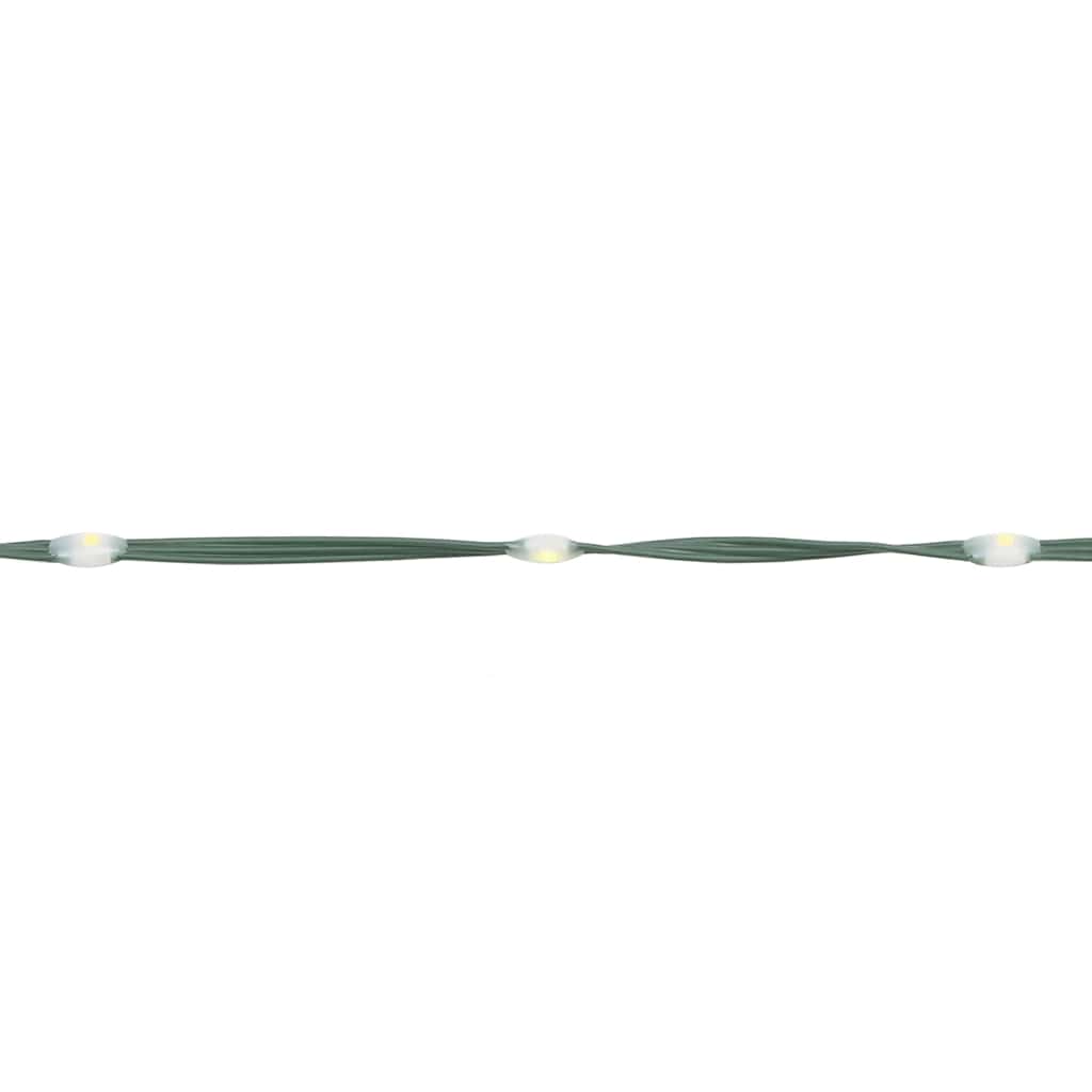 Albero di Natale a LED 447 LED Bianco Freddo 250 cm