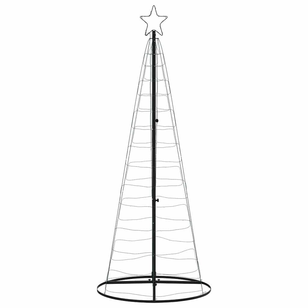 Albero di Natale a LED 200 LED Bianco Caldo 180 cm