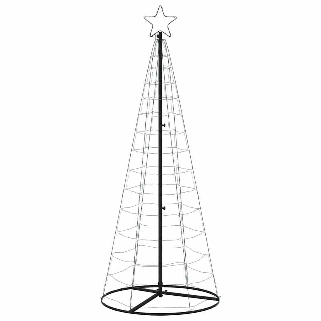 Albero di Natale a LED 200 LED Bianco Freddo 180 cm