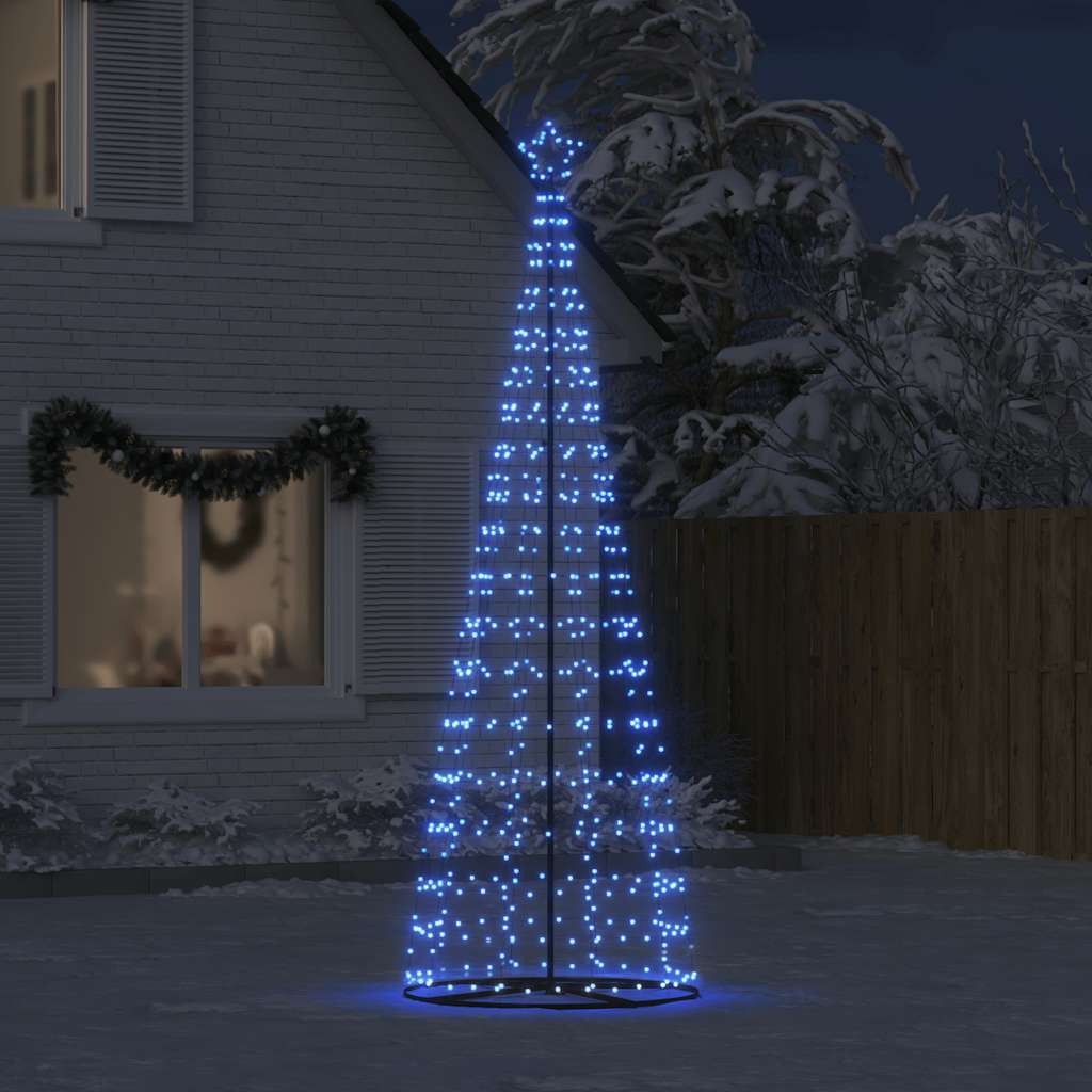 Albero di Natale a LED 550 LED Blu 300 cm