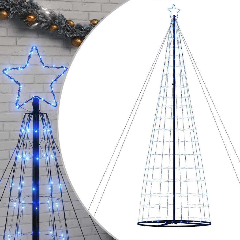 Albero di Natale a LED 1534 LED Blu 500 cm