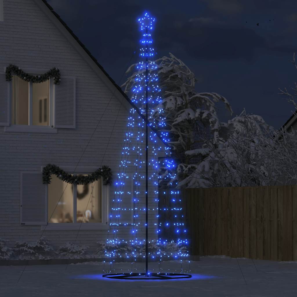Albero di Natale a LED 1534 LED Blu 500 cm