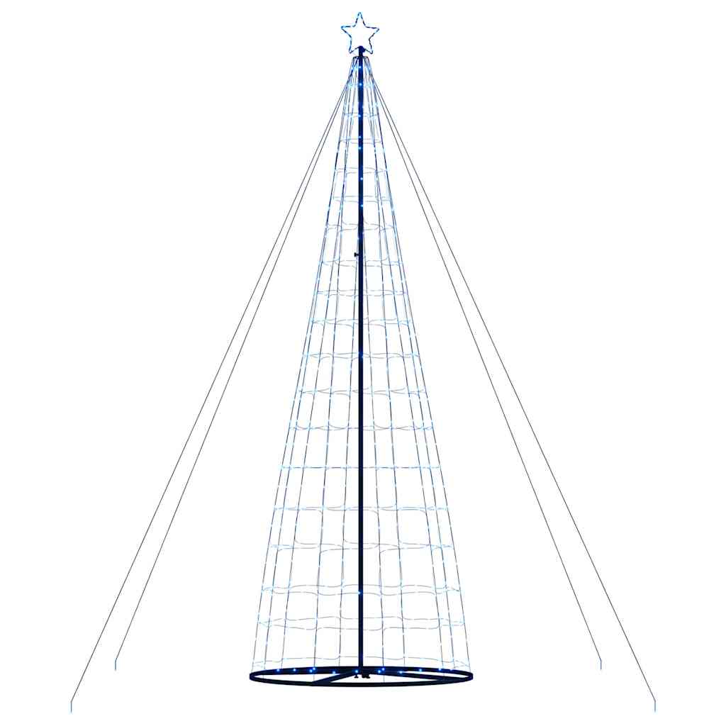 Albero di Natale a LED 1534 LED Blu 500 cm
